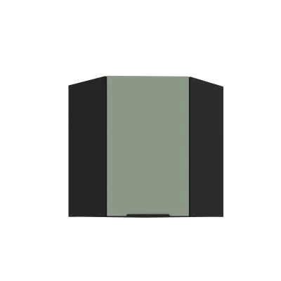 Oberschrank LUNARA 1 - 60x60 cm, grün/schwarz