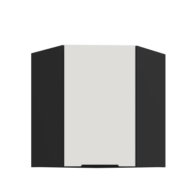 Oberschrank LUNARA 1 - 60x60 cm, weiß/schwarz
