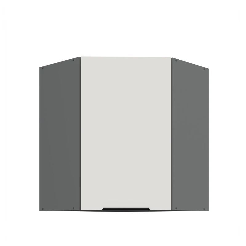 Oberschrank LUNARA 1 - 60x60 cm, weiß/anthrazit