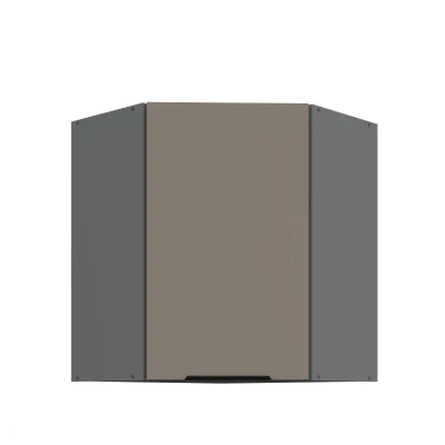 Oberschrank LUNARA 1 - 60x60 cm, dunkelbeige/anthrazit