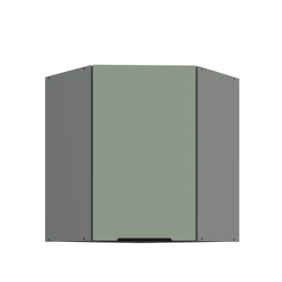 Oberschrank LUNARA 1 - 60x60 cm, grün/anthrazit