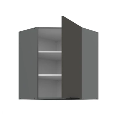 Oberschrank LUNARA 1 - 60x60 cm, Graphit/Anthrazit