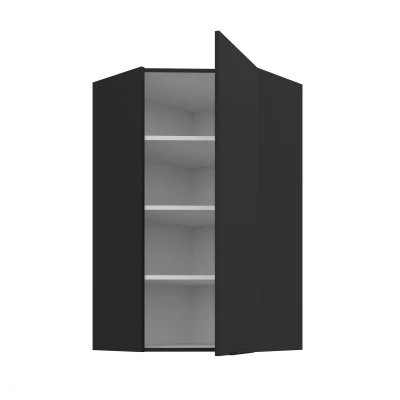 Hochschrank LUNARA 1 - 60x60 cm, schwarz