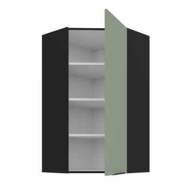Hochschrank LUNARA 1 - 60x60 cm, grün/schwarz