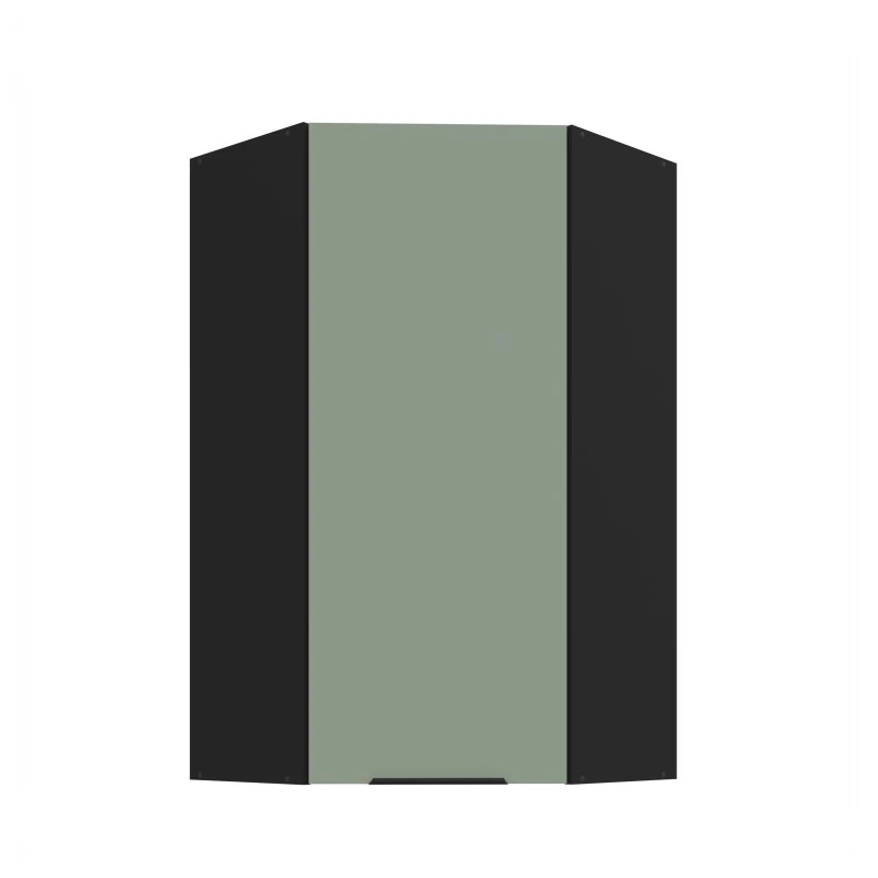 Hochschrank LUNARA 1 - 60x60 cm, grün/schwarz