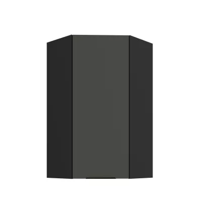 Hochschrank LUNARA 1 – 60 x 60 cm, Graphit/Schwarz