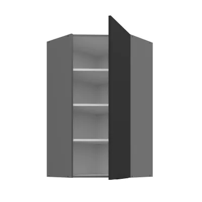Hochschrank LUNARA 1 - 60x60 cm, schwarz/anthrazit
