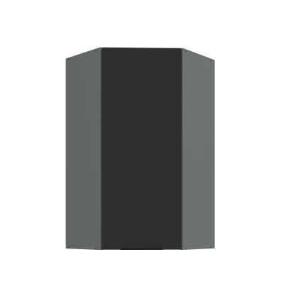 Hochschrank LUNARA 1 - 60x60 cm, schwarz/anthrazit
