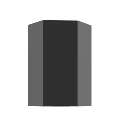Hochschrank LUNARA 1 - 60x60 cm, schwarz/anthrazit