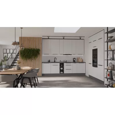 Hochschrank LUNARA 1 - 60x60 cm, weiß/anthrazit