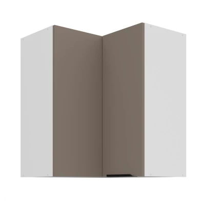 Oberschrank LUNARA 2 - 60x60 cm, dunkelbeige/weiß
