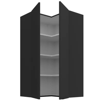 Hochschrank LUNARA 2 – 60 x 60 cm, schwarz