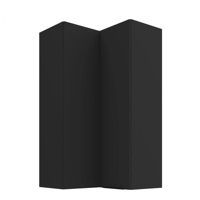 Hochschrank LUNARA 2 – 60 x 60 cm, schwarz