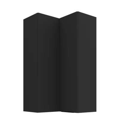 Hochschrank LUNARA 2 – 60 x 60 cm, schwarz
