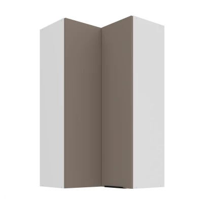 Hochschrank LUNARA 2 - 60x60 cm, dunkelbeige/weiß