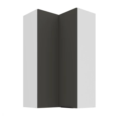 Hochschrank LUNARA 2 - 60x60 cm, Graphit/Weiß