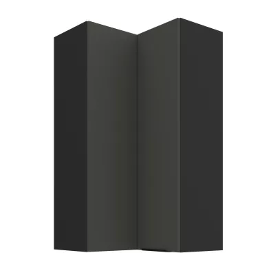 Hochschrank LUNARA 2 – 60 x 60 cm, Graphit/Schwarz