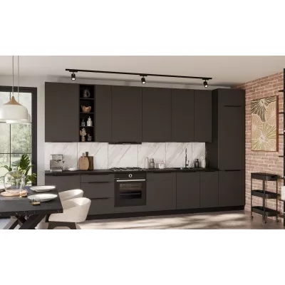 Hochschrank LUNARA 2 – 60 x 60 cm, Graphit/Schwarz