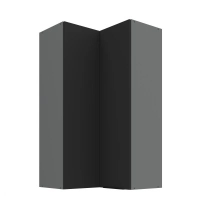 Hochschrank LUNARA 2 - 60x60 cm, schwarz/anthrazit