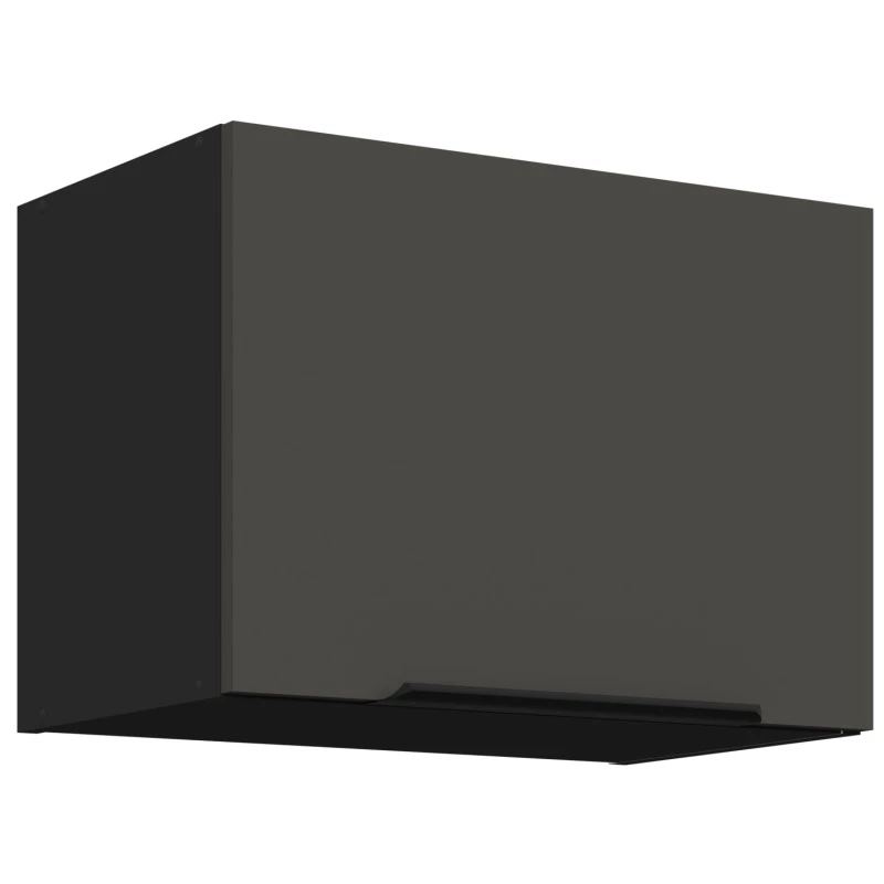 LUNARA Dunstabzugshaube – Breite 50 cm, Graphit/Schwarz