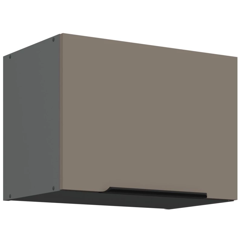 LUNARA Dunstabzugshaube – Breite 50 cm, Dunkelbeige/Anthrazit
