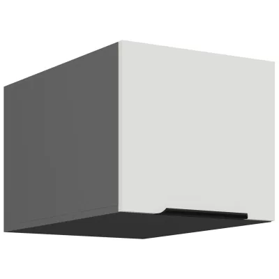 Hängeschrank mit Flügeltüren LUNARA – Breite 40 cm, weiß/anthrazit