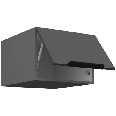 Oberschrank mit Flügeltüren LUNARA – Breite 50 cm, Graphit/Anthrazit