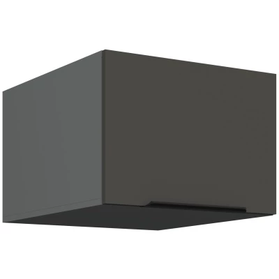 Oberschrank mit Flügeltüren LUNARA – Breite 50 cm, Graphit/Anthrazit