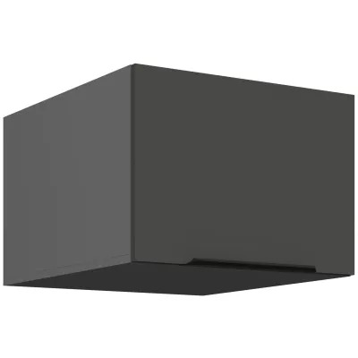 Oberschrank mit Flügeltüren LUNARA – Breite 50 cm, Graphit/Anthrazit