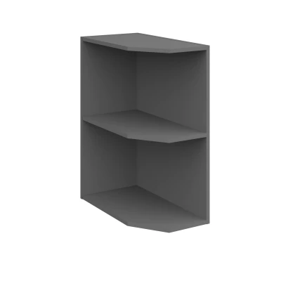 Unterer Eckschrank LUNARA – Breite 30 cm, Anthrazit