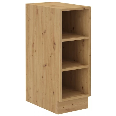 Unterschrank LUNARA – Breite 30 cm, Eiche (handwerklich gefertigt)