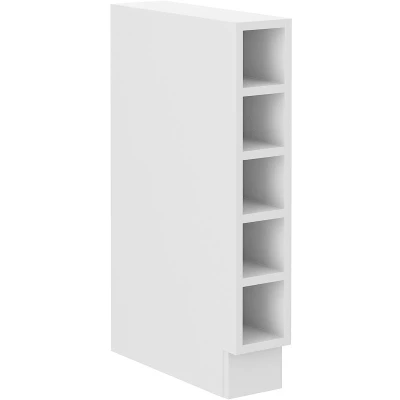 Unterschrank LUNARA – Breite 15 cm, weiß