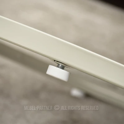 JACEK Couchtisch-Set – Walnuss / Creme