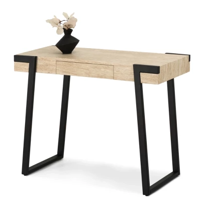 Konsolentisch NERIO – beige/schwarz