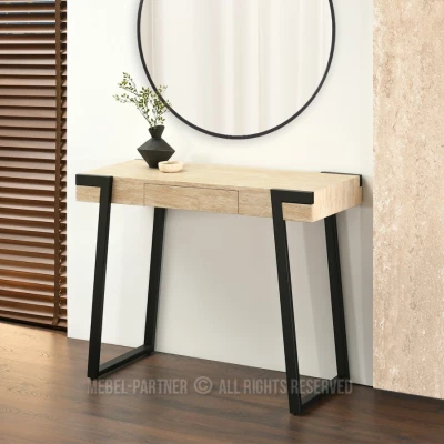 Konsolentisch NERIO – beige/schwarz