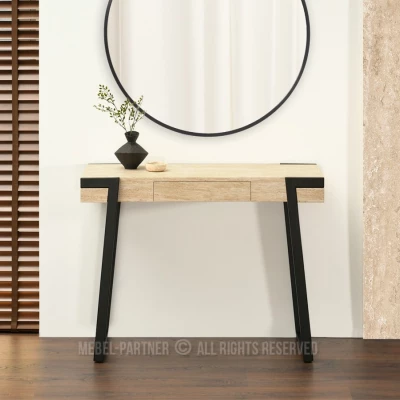 Konsolentisch NERIO – beige/schwarz