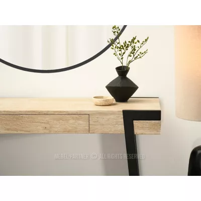 Konsolentisch NERIO – beige/schwarz