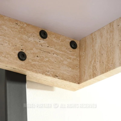 Konsolentisch NERIO – beige/schwarz