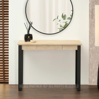 Konsolentisch ALARIC - beige / schwarz