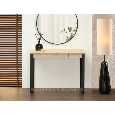 Konsolentisch ALARIC - beige / schwarz