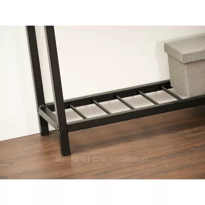 Konsolentisch ARVID - Beton / Schwarz
