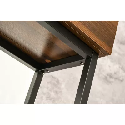 Konsolentisch ARVID – Walnuss/Schwarz