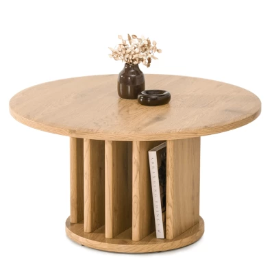 Runder Couchtisch SEVERIN - Eiche