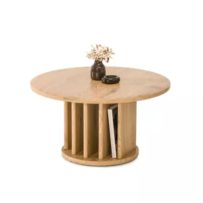 Runder Couchtisch SEVERIN - Eiche