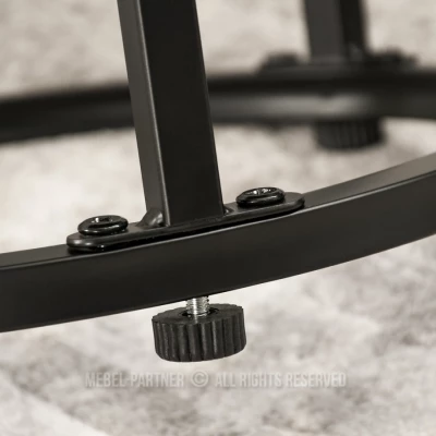 Couchtisch-Set JACEK S - Beton / Schwarz