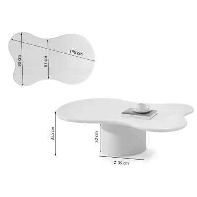 RATIO Couchtisch - Creme