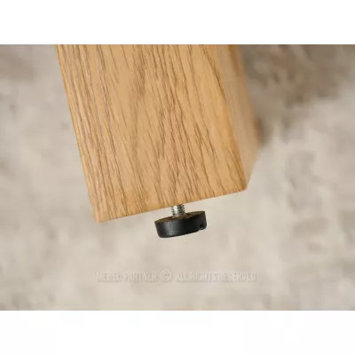 RICOS Couchtisch – weißer Marmor / Eiche