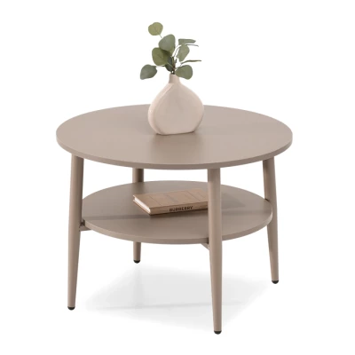 Runder Couchtisch 60 TODOR - beige