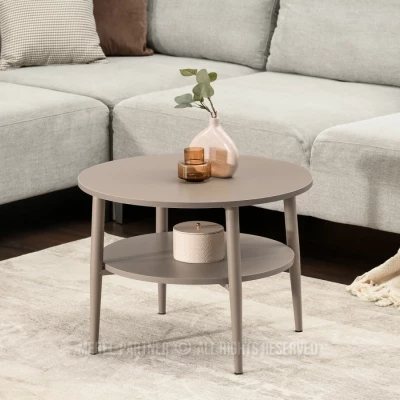 Runder Couchtisch 60 TODOR - beige
