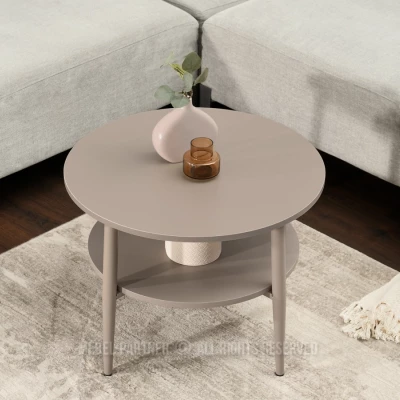 Runder Couchtisch 60 TODOR - beige